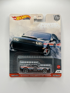 Hot Wheels Premium '18 Dodge Challenger SRT Demon Power Trip 4/5
