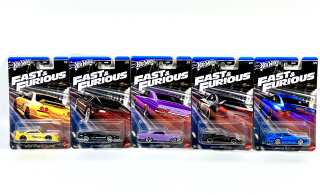 Hot Wheels Fast & Furious SET 1-5/5