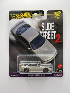 Hot Wheels Premium Nissan 240SX (S14) Slide Street2 4/5