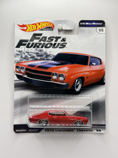 Hot Wheels Premium 1970 Chevrolet Chevelle SS Fast & Furious 1/5