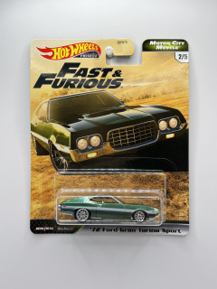 Hot Wheels Premium '72 Ford Gran Torino Sport Fast & Furious 2/5