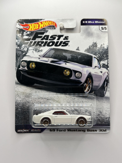 Hot Wheels Premium '69 Ford Mustang Boss 302 Fast & Furious 5/5