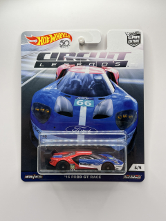 Hot Wheels Premium '16 Ford GT Race Circuit Legends 4/5
