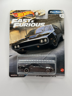 Hot Wheels Premium '71 Plymouth GTX Fast & Furious 3/5