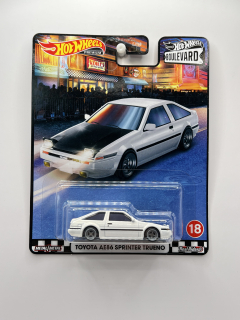 Hot Wheels Premium Toyota AE86 Sprinter Trueno Boulevard 18