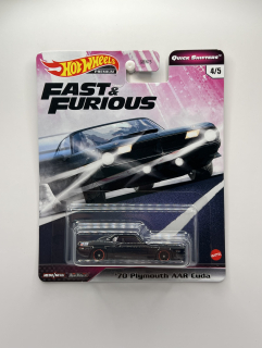 Hot Wheels Premium '70 Plymouth AAR Cuda Fast & Furious 4/5