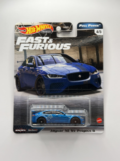 Hot Wheels Premium Jaguar XE SV Project 8 Fast & Furious 4/5