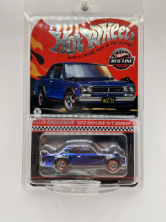 Hot Wheels RLC 1972 Nissan Skyline H/T 2000GT-R Blue