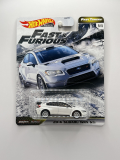 Hot Wheels Premium 2016 Subaru WRX STI Fast & Furious 5/5