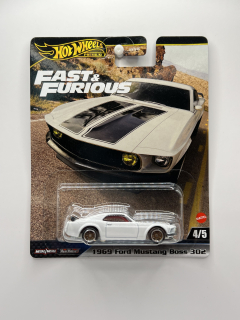 Hot Wheels Premium 1969 Ford Mustang Boss 302 Fast & Furious 4/5