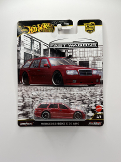 Hot Wheels Premium Mercedes-Benz E36 AMG Fast Wagons 4/5