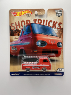 Hot Wheels Premium '60s Ford Econoline Pickup Shop Trucks 5/5