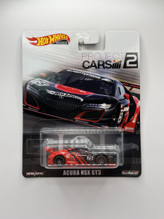 Hot Wheels Premium Acura NSX GT3 Project Cars 2