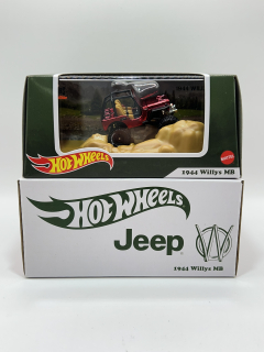 Hot Wheels RLC Jeep 1944 Willys MB Red