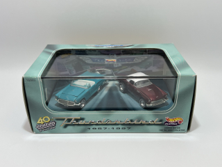 Hot Wheels 40th Anniversary Thunderbird Set 1957-1997