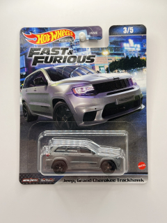 Hot Wheels Premium Jeep Grand Cherokee Trackhawk Fast & Furious 3/5