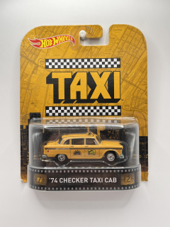 Hot Wheels Premium '74 Checker Taxi Cab