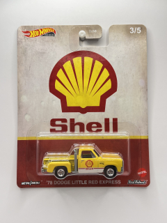 Hot Wheels Premium '78 Dodge Little Red Express Shell 3/5