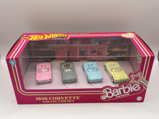 Hot Wheels Premium Diorama Corvette Barbie